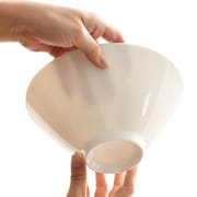 Bone China tableware noodle bowl Household Japanese ramen bowl Ceramic salad bowl spiral rice noodle soup bowl Wholesale bamboo hat bowl bucket bowl