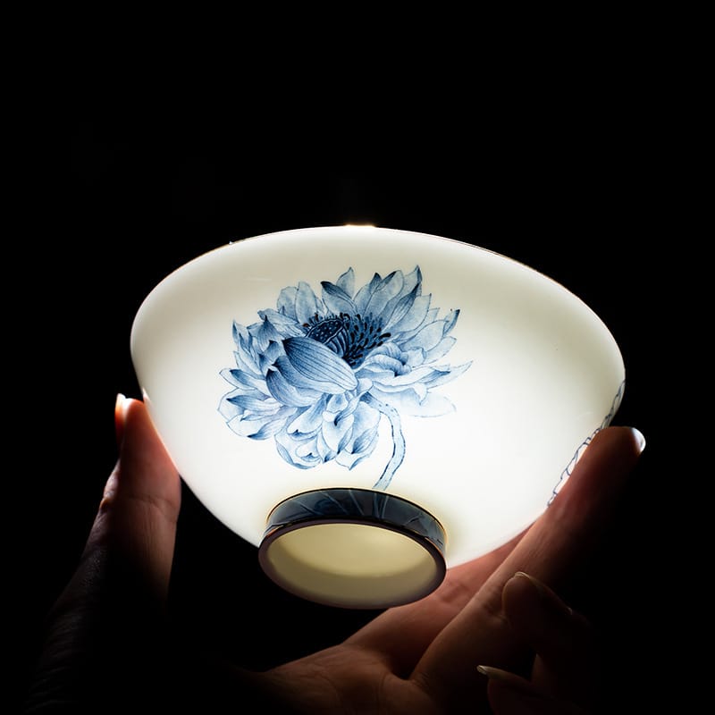 Jingdezhen household porcelain bowl enamel plate Nordic bowl gift bone China ceramic hotel table