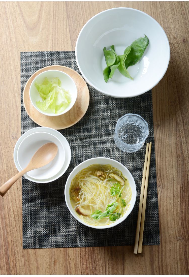Creative tableware Ceramic soup bowl Soup bowl Small bowl rice bowl soup bowl Large noodle bowl Mixing bowl Deep mouth microwave oven