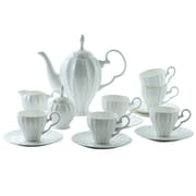 Tangshan bone China coffee set wholesale European 15 head coffee cup saucer set with English tea set afternoon