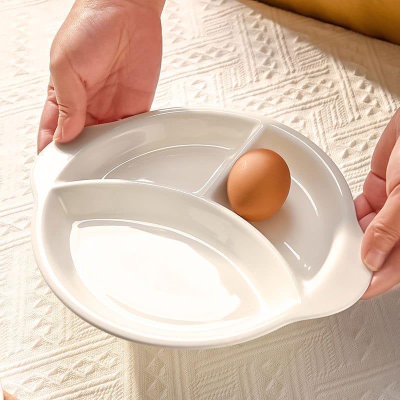 Hotel wholesale creative pure bone China tableware home fitness sports ceramic plate plate plate fruit plate dessert