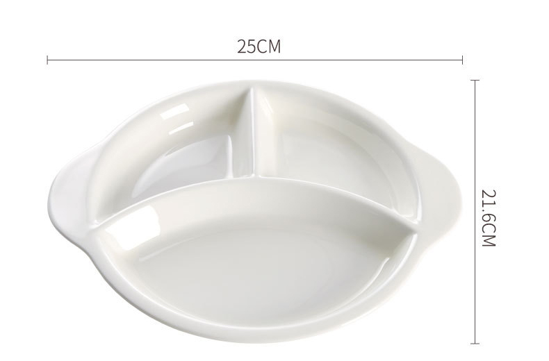 Hotel wholesale creative pure bone China tableware home fitness sports ceramic plate plate plate fruit plate dessert