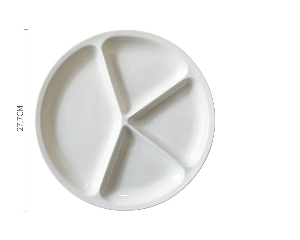 Hotel wholesale creative pure bone China tableware home fitness sports ceramic plate plate plate fruit plate dessert
