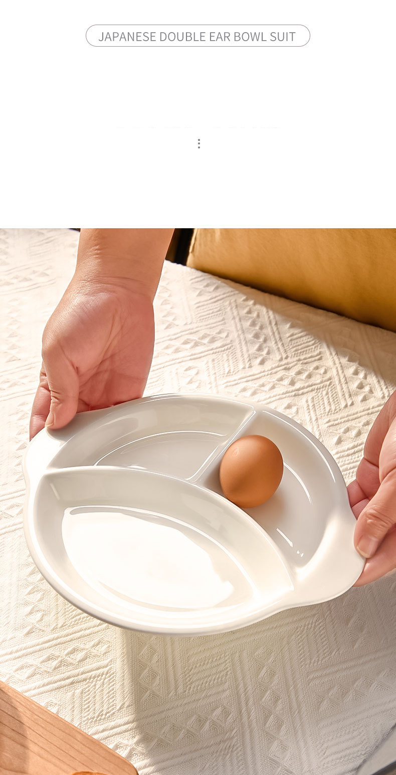 Hotel wholesale creative pure bone China tableware home fitness sports ceramic plate plate plate fruit plate dessert
