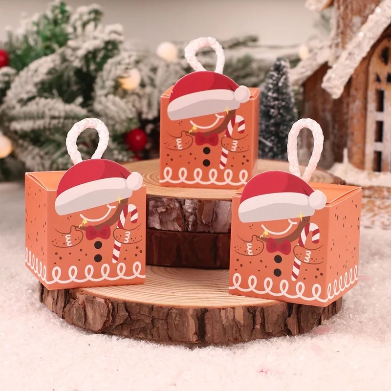Christmas Tree Candy Box Merry Christmas Decorations For Home Santa Claus Xmas Ornament Navidad 2023 Happy New Year Gift 2024