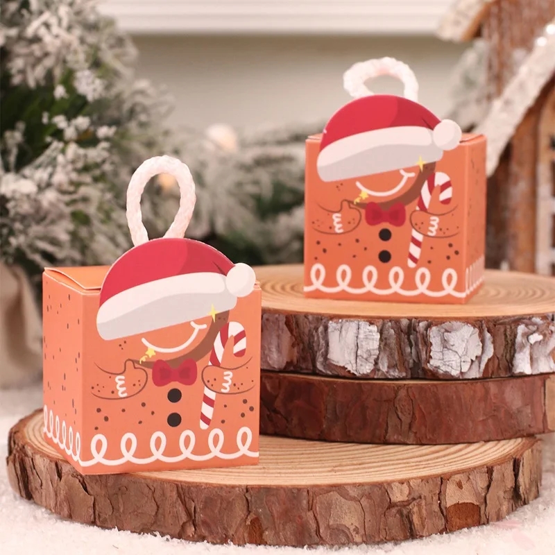 Christmas Tree Candy Box Merry Christmas Decorations For Home Santa Claus Xmas Ornament Navidad 2023 Happy New Year Gift 2024