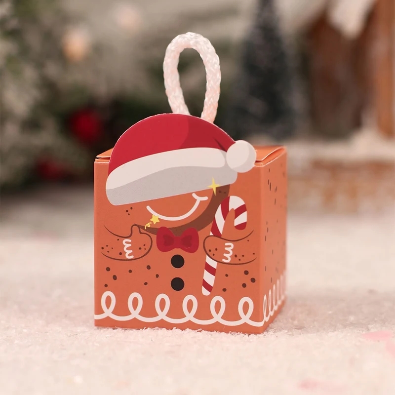 Christmas Tree Candy Box Merry Christmas Decorations For Home Santa Claus Xmas Ornament Navidad 2023 Happy New Year Gift 2024