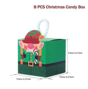 Christmas Tree Candy Box Merry Christmas Decorations For Home Santa Claus Xmas Ornament Navidad 2023 Happy New Year Gift 2024