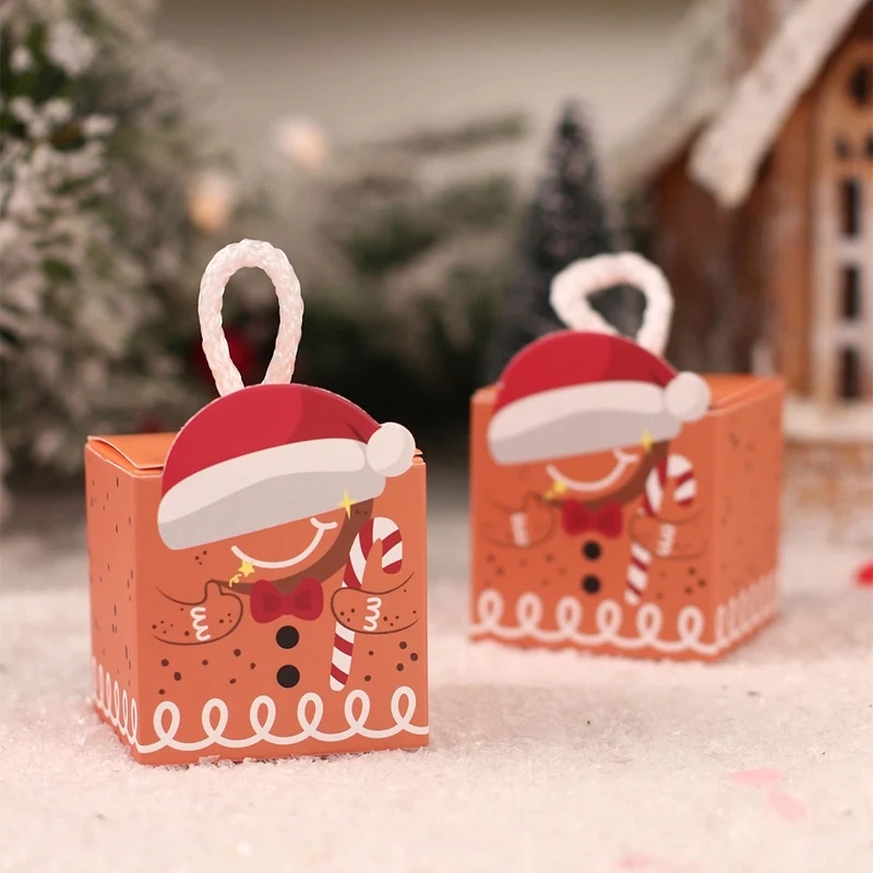 Christmas Tree Candy Box Merry Christmas Decorations For Home Santa Claus Xmas Ornament Navidad 2023 Happy New Year Gift 2024