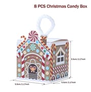 Christmas Tree Candy Box Merry Christmas Decorations For Home Santa Claus Xmas Ornament Navidad 2023 Happy New Year Gift 2024