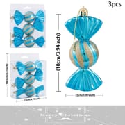 3Pcs/Set Christmas Ice Cream Candy Pendant Cute Merry Christmas Hanging Ornaments Xmas Tree Home Party Decorations Noel Navidad