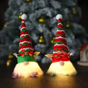 1Pc Merry Christmas Gnome Plush Toy Faceless Dwarf Doll with LED Light Xmas Tree Home Party Decoration New Year 2023 Navidad