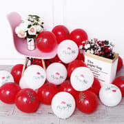 15pcs 10inch Christmas Latex Balloons Golden Green Balloon Christmas Tree Kids Birthday Party Decorations Wedding New Year Decor