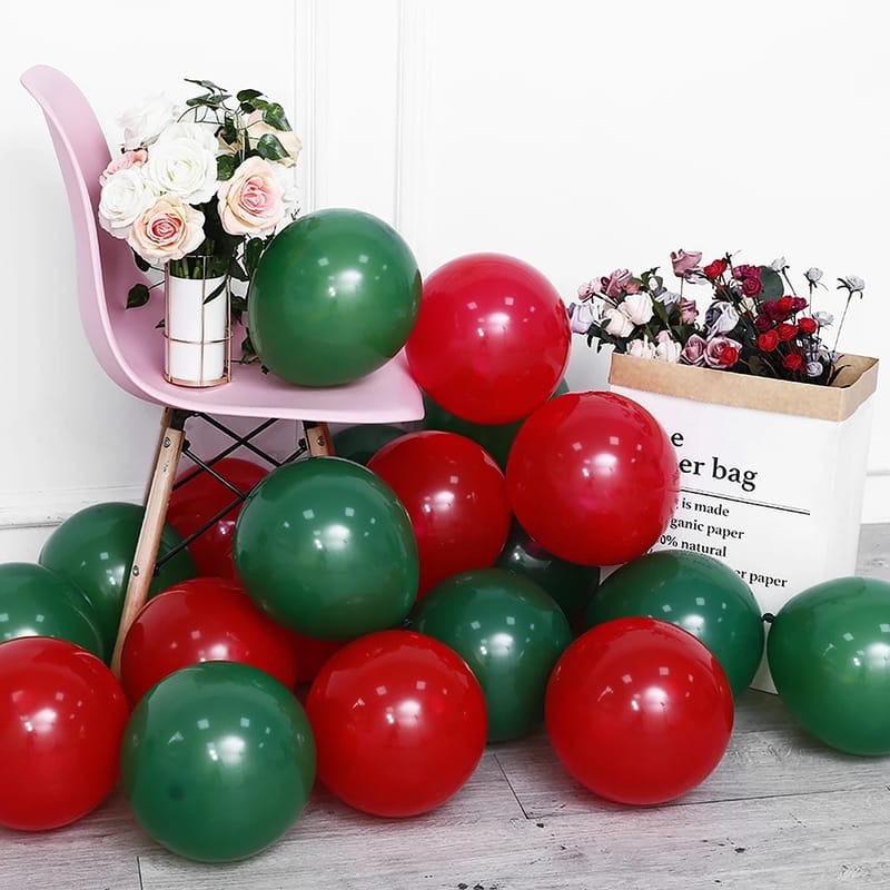 red green