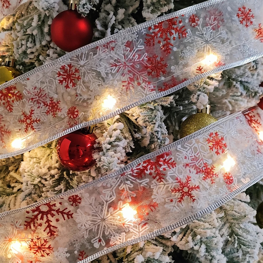 10M Christmas Decoration Xmas Tree Ribbon Fairy Light Ornaments Home Xmas String Lights Navidad Christmas Ribbon With LED Lights 10M Christmas Decoration Xmas Tree Ribbon Fairy Light Ornaments Home Xmas String Lights Navidad Christmas Ribbon With LED Lights