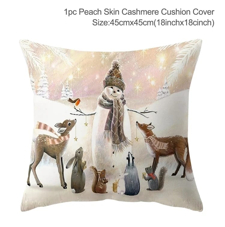 Christmas Snowman Pillowcase Merry Christmas Decor for Home Christmas Ornaments 2022 Xmas Gift Navidad Natal Noel New Year 2023