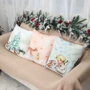 Christmas Snowman Pillowcase Merry Christmas Decor for Home Christmas Ornaments 2022 Xmas Gift Navidad Natal Noel New Year 2023