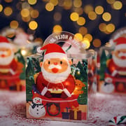 Christmas Transparent Candy Box Merry Christmas Decoration For Home 2023 Navidad Xmas Ornaments Gifts Noel Natal Kerst New Year