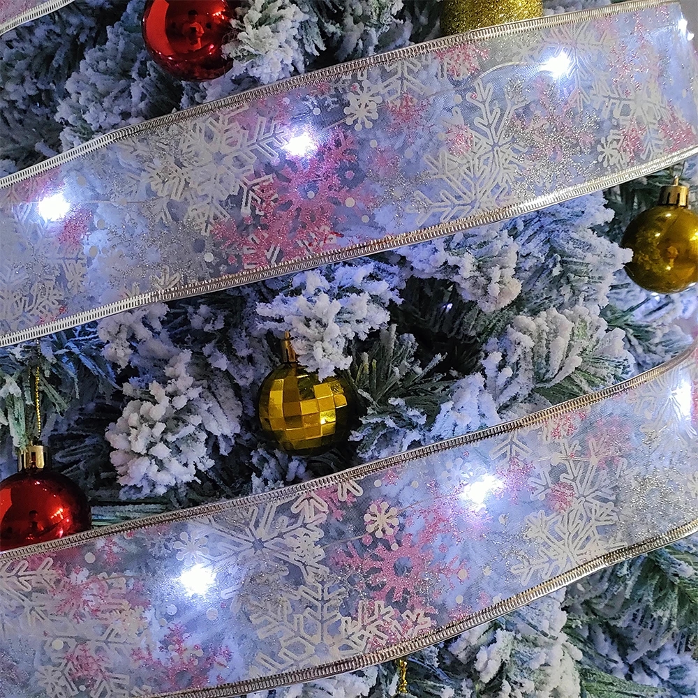 10M Christmas Decoration Xmas Tree Ribbon Fairy Light Ornaments Home Xmas String Lights Navidad Christmas Ribbon With LED Lights 10M Christmas Decoration Xmas Tree Ribbon Fairy Light Ornaments Home Xmas String Lights Navidad Christmas Ribbon With LED Lights