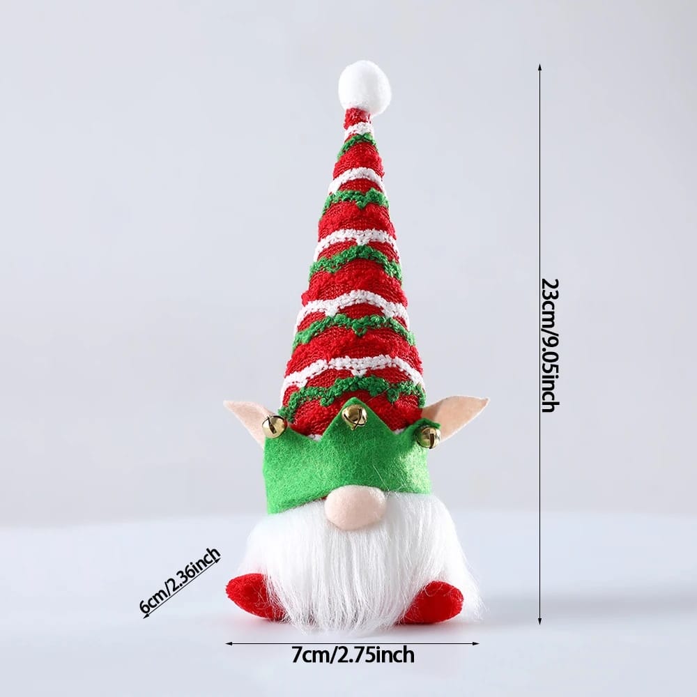 1Pc Merry Christmas Gnome Plush Toy Faceless Dwarf Doll with LED Light Xmas Tree Home Party Decoration New Year 2023 Navidad