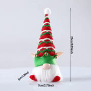 1Pc Merry Christmas Gnome Plush Toy Faceless Dwarf Doll with LED Light Xmas Tree Home Party Decoration New Year 2023 Navidad