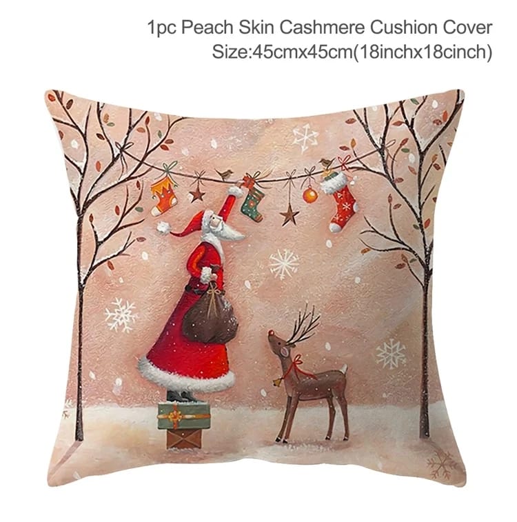 Christmas Snowman Pillowcase Merry Christmas Decor for Home Christmas Ornaments 2022 Xmas Gift Navidad Natal Noel New Year 2023