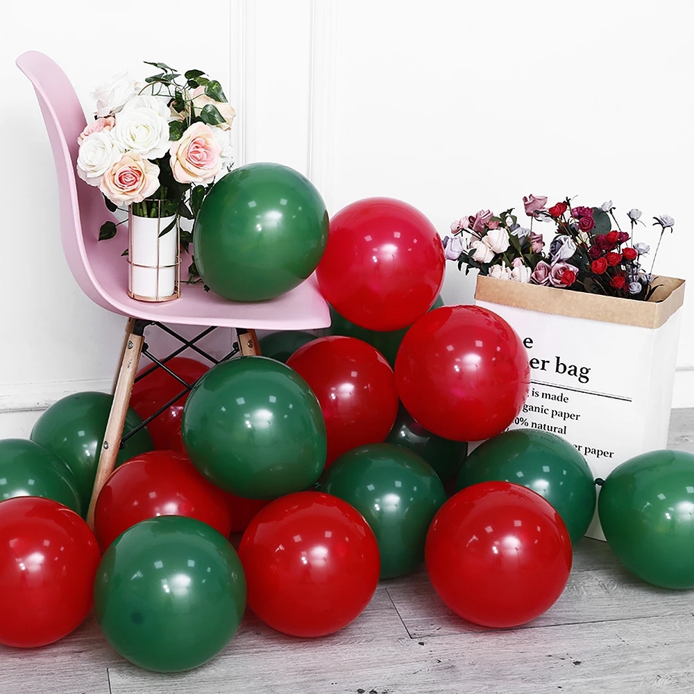 15pcs 10inch Christmas Latex Balloons Golden Green Balloon Christmas Tree Kids Birthday Party Decorations Wedding New Year Decor 15pcs 10inch Christmas Latex Balloons Golden Green Balloon Christmas Tree Kids Birthday Party Decorations Wedding New Year Decor