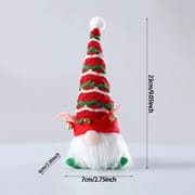 1Pc Merry Christmas Gnome Plush Toy Faceless Dwarf Doll with LED Light Xmas Tree Home Party Decoration New Year 2023 Navidad