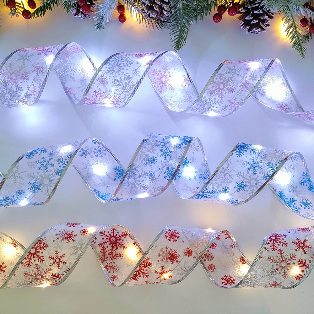 10M Christmas Decoration Xmas Tree Ribbon Fairy Light Ornaments Home Xmas String Lights Navidad Christmas Ribbon With LED Lights 10M Christmas Decoration Xmas Tree Ribbon Fairy Light Ornaments Home Xmas String Lights Navidad Christmas Ribbon With LED Lights