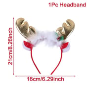 Christmas Santa Claus Elk Snowman Headband Merry Christmas Decorations For Home Xmas Ornaments Navidad 2023 New Year Gift 2024