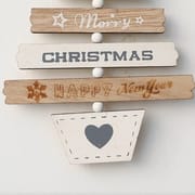 1Pc Wooden Christmas Tree Pendant Merry Christmas Home Party Decorations Door Wall Room Winter Ornaments New Year 2023 Navidad