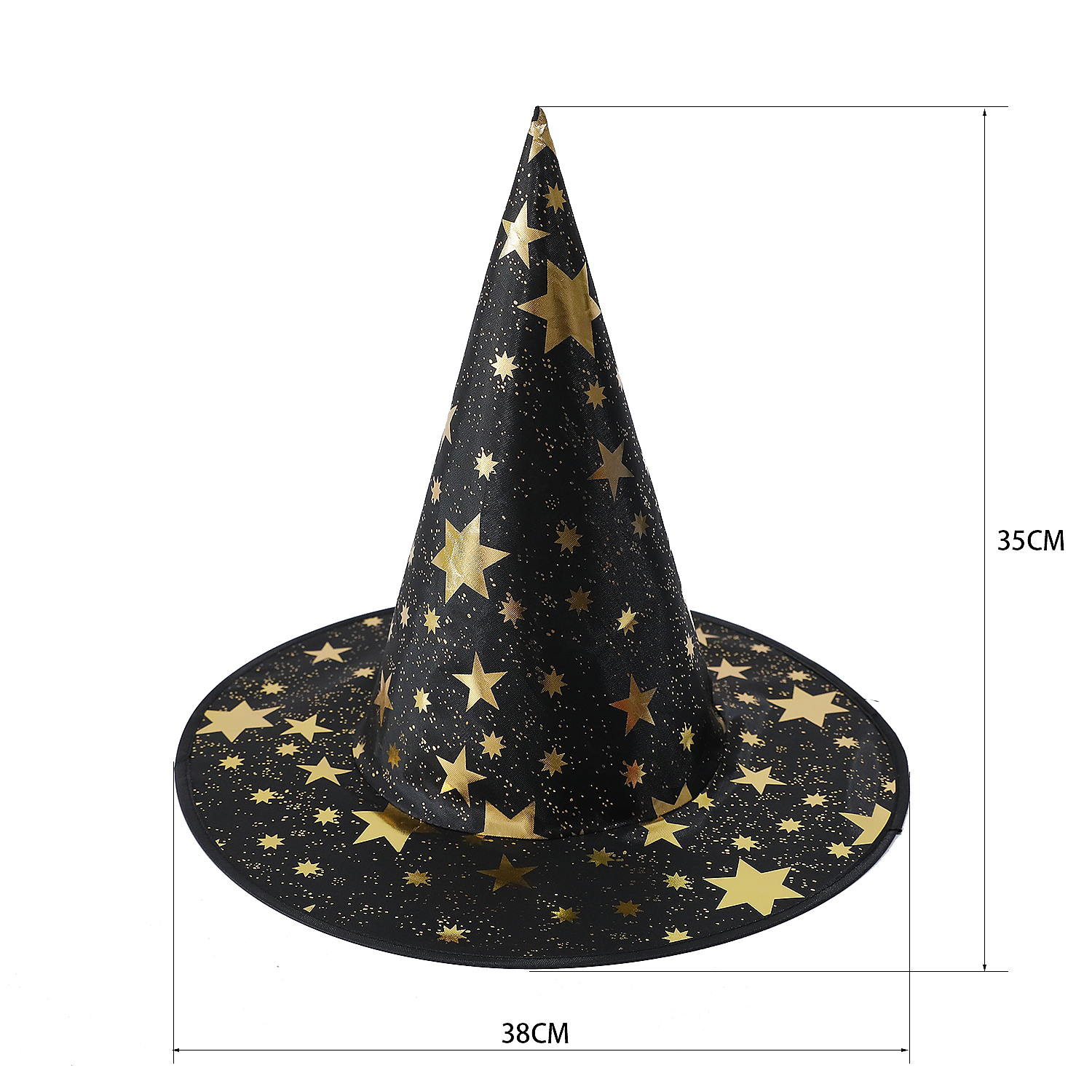 1pcs 2022 New Fashion Pentagram Party Cosplay Halloween Hat Personality Unisex Wizard Hat Pointed Cap for Party Yard Decorations