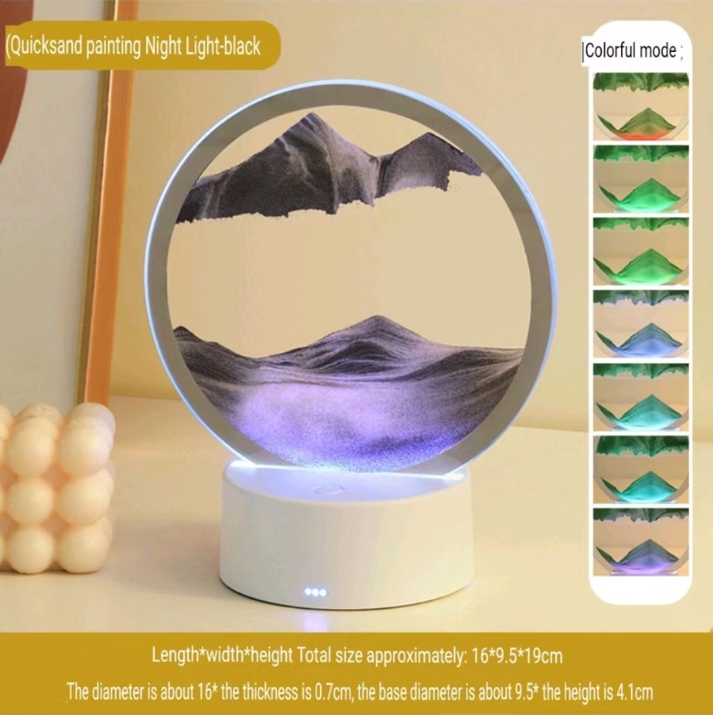 Creative new quicksand painting night light