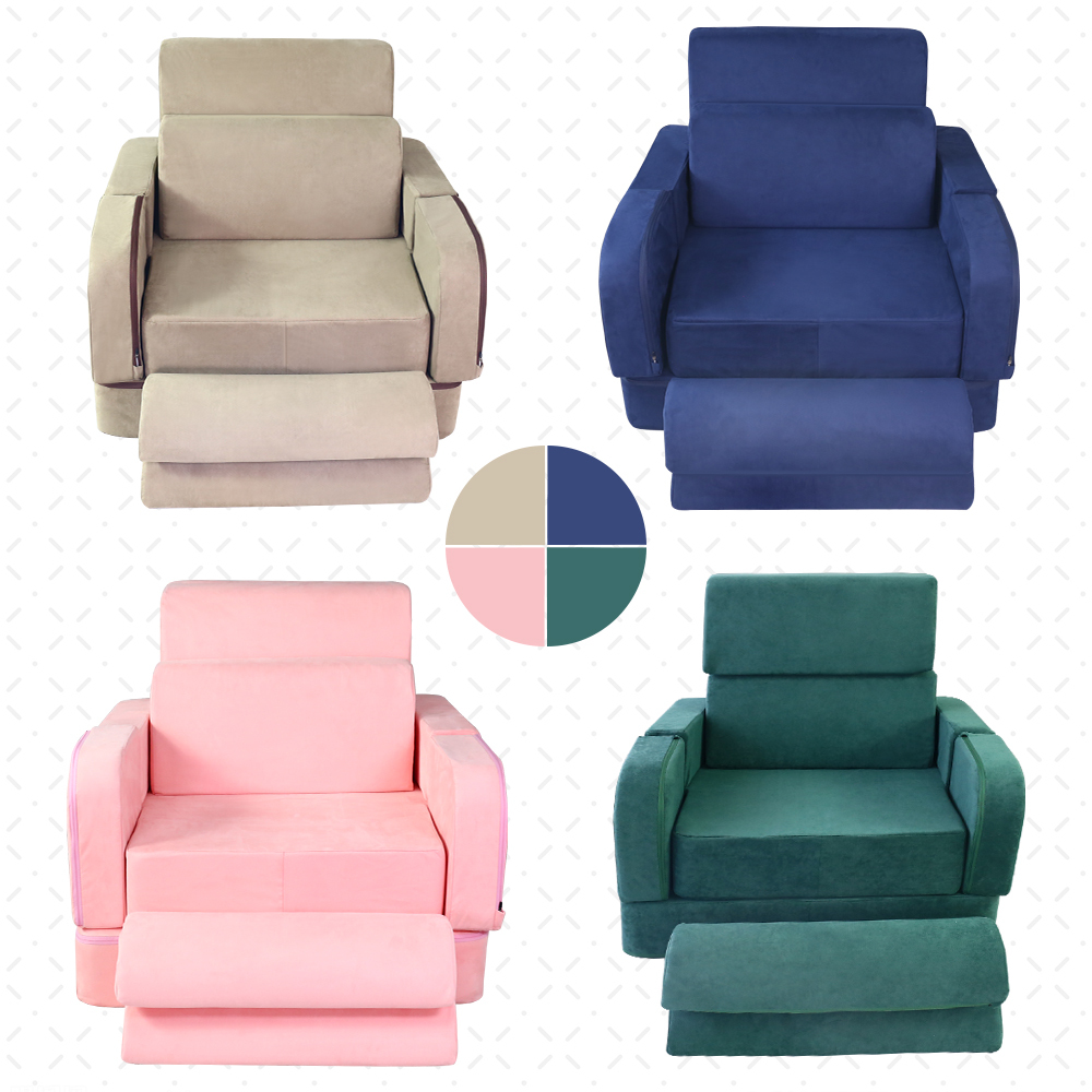 Promotion folding Modern Luxury high density foam kids sofa washable sofa for home office sofa