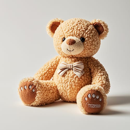 Sitting teddy bear