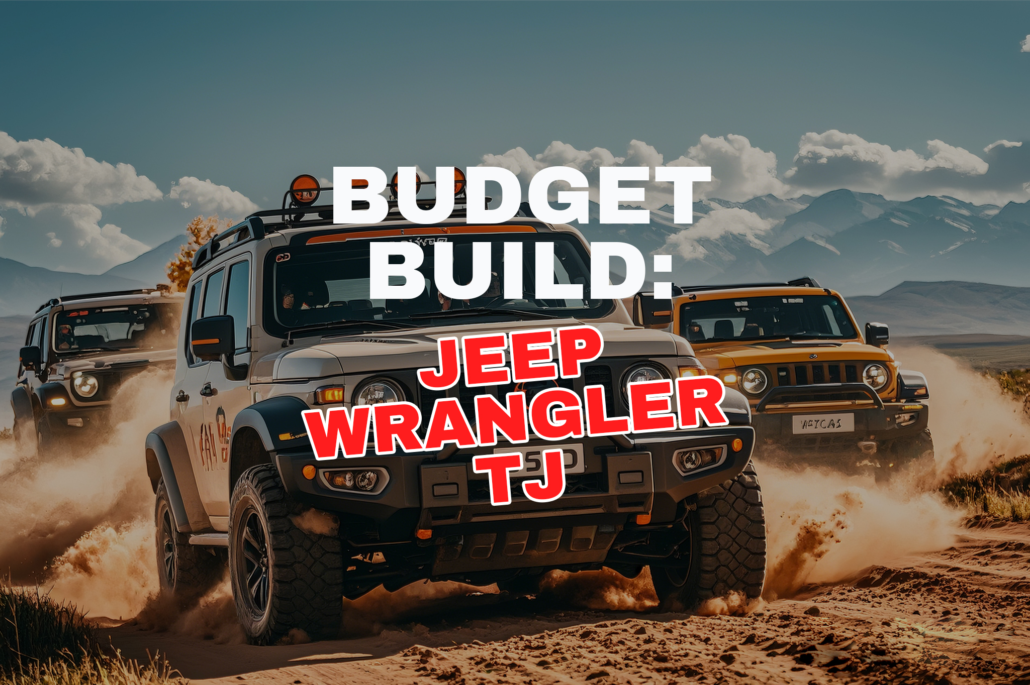Build A Jeep Wrangler TJ Off-Road Rig For Under $4,000!!