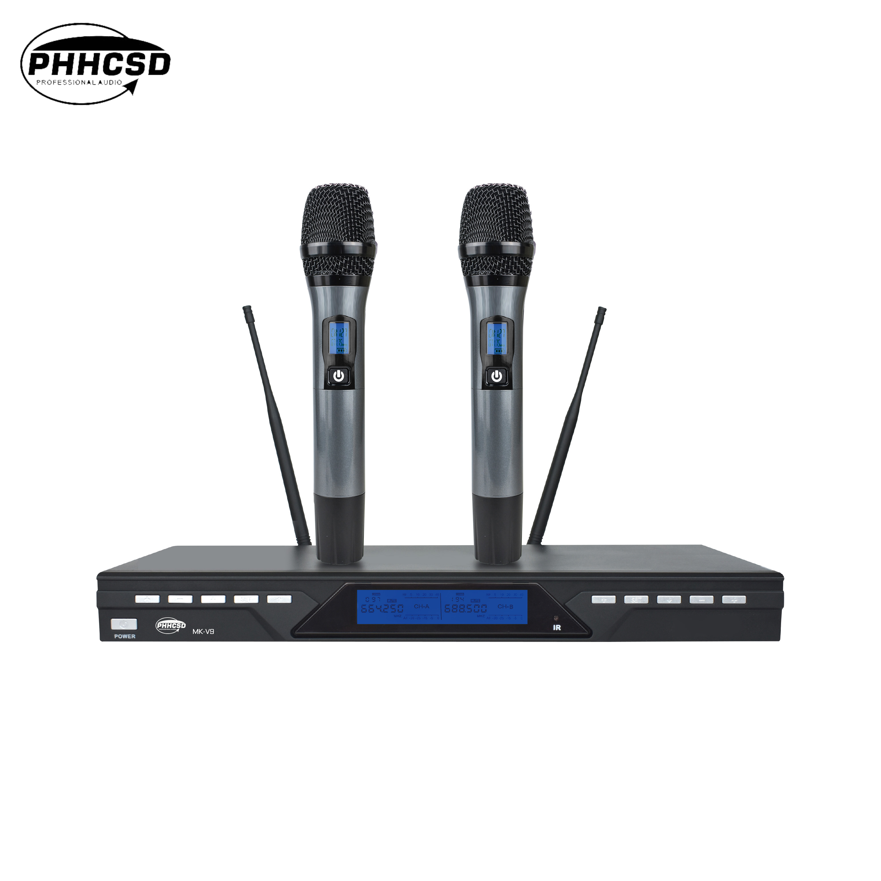 V9 UHF wireless microphone