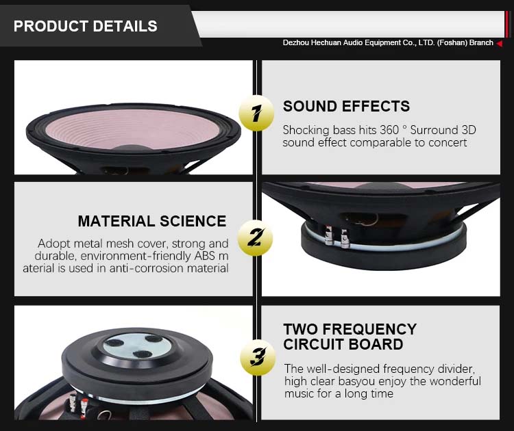 J-15 15 Components Speaker