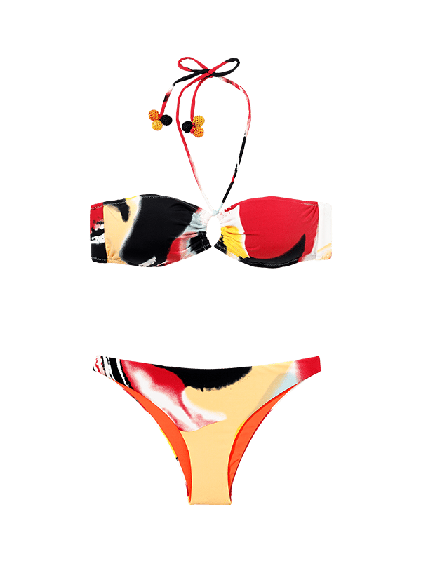 ELEGANT TIE DYE BIKINI