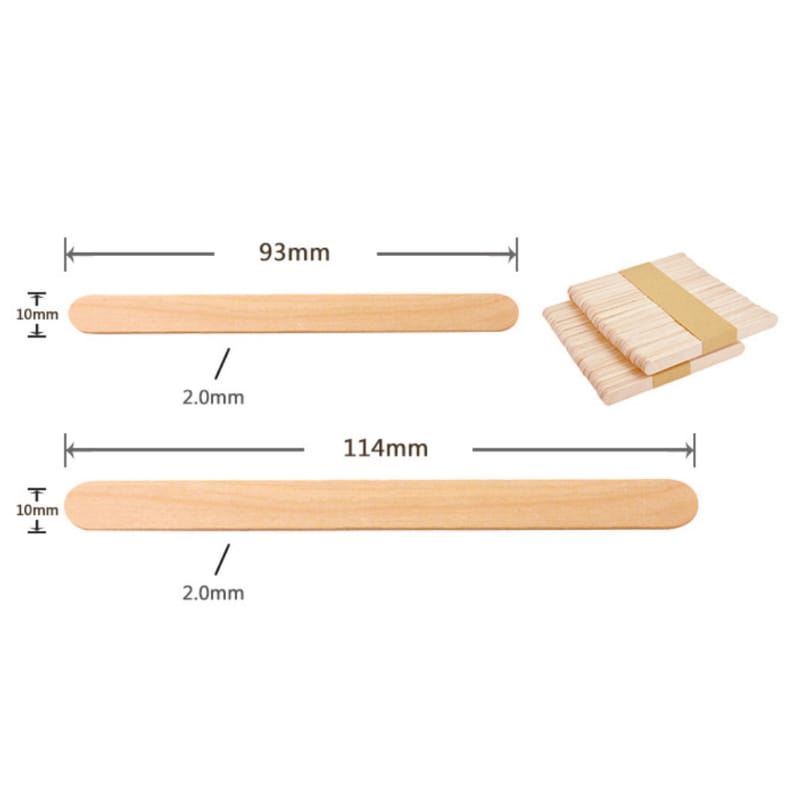 Premium Wooden Ice Cream Sticks