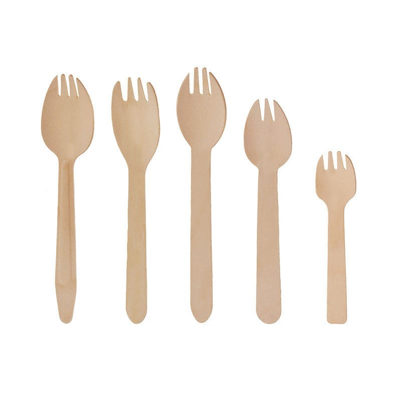 Eco-Friendly Disposable Wooden Forks & Spoons | Sustainable & Biodegradable