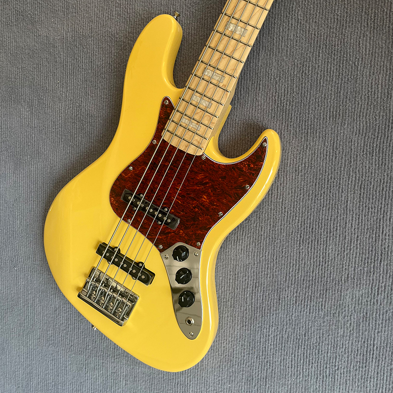 Lvybest Classic Electric Guitar Professional 5String Bass Shell Pinji