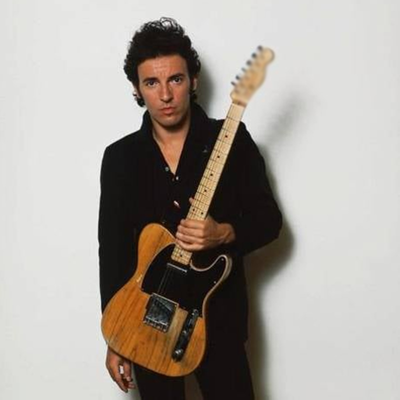 Electric guitar Bruce Springsteen 'Born to Run' model SS fret bone nut