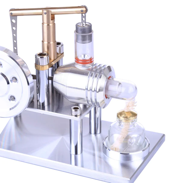 Stirling Engine Model Stainless Steel Balance Stirling Engine Science Experiment Toy