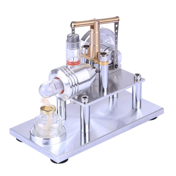 Stirling Engine Model Stainless Steel Balance Stirling Engine Science Experiment Toy