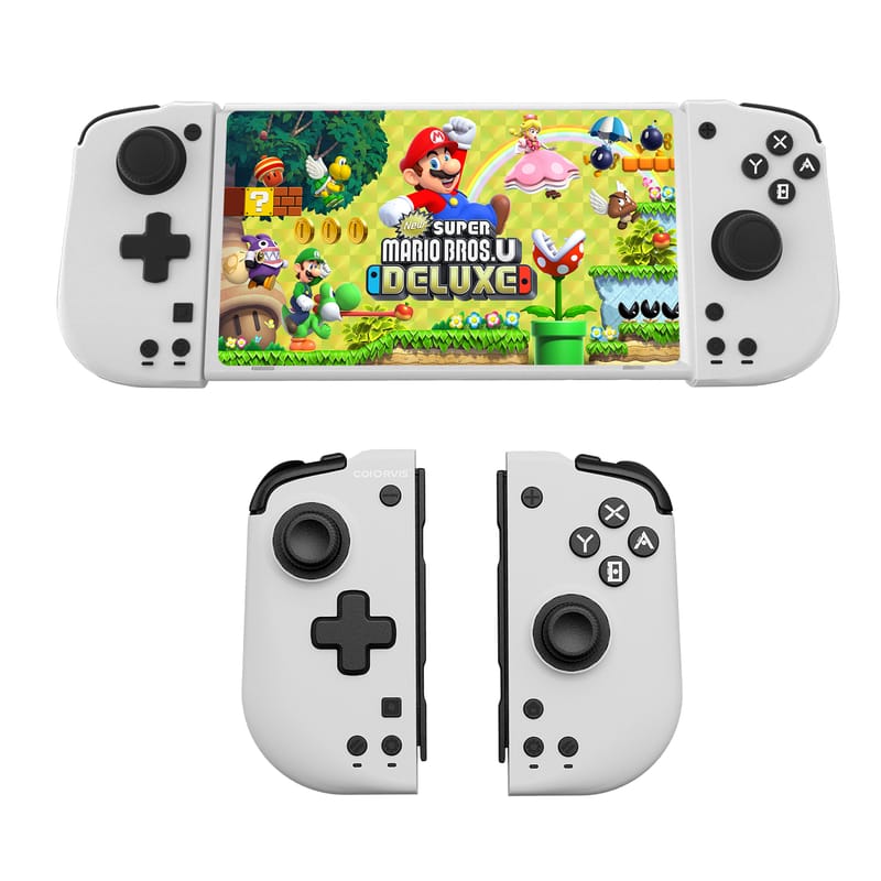 Coiorvis phantom split HD Joycons Nintendo Switch Controller  Adjustable Joystick Hall Effect Controller Hd Vibration/6-Axis Gyro Joy Pad Bluetooth Controller