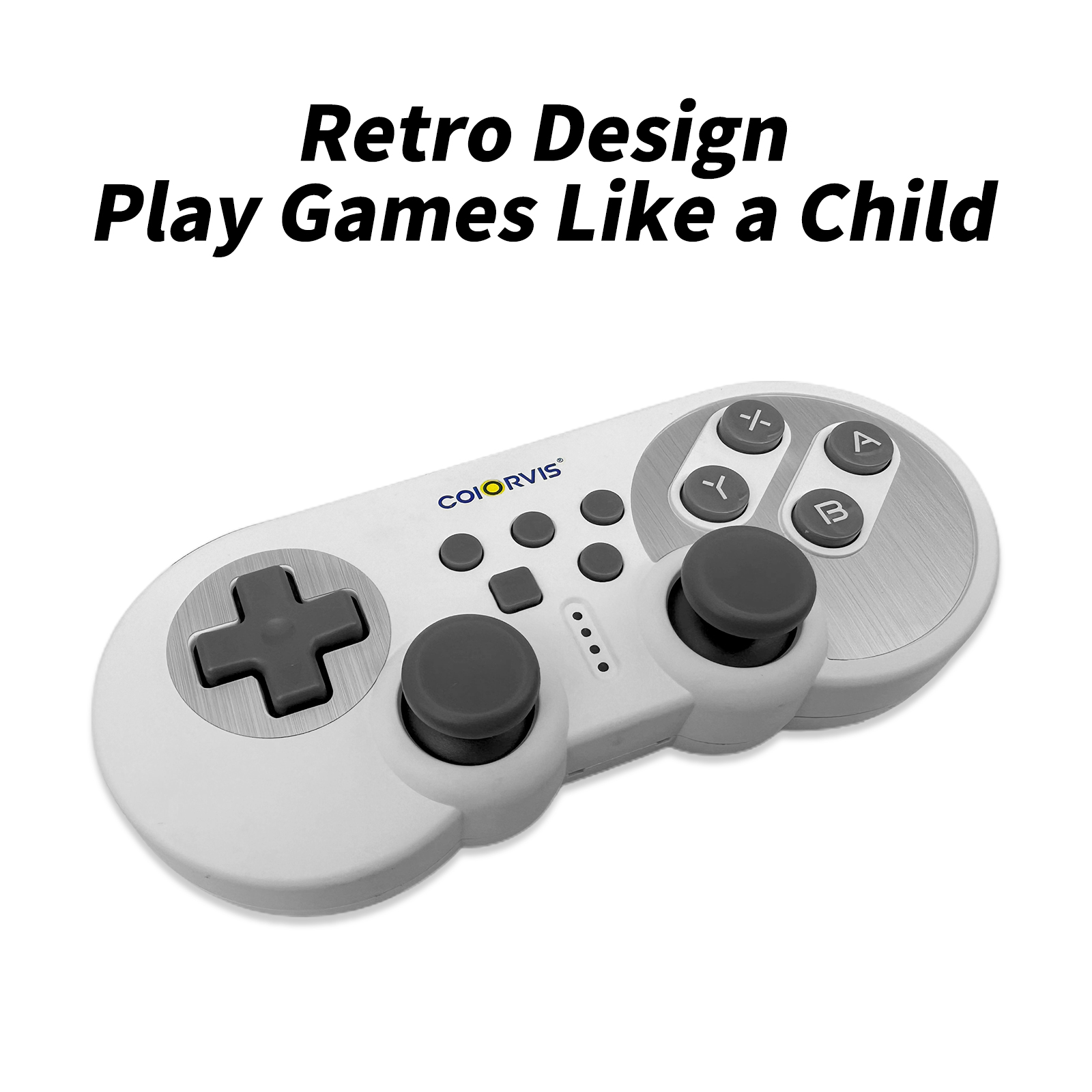 Classical pro controller is easy to carry and play the games like a child!