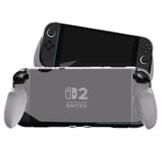 COIORVIS Grip Case for Nintendo Switch 2, Ergonomic Switch 2 Protective TPU Case Shell with  Grips,Anti-Scratch -Black