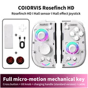 COIORVIS Wireless Joypad for Switch / Switch OLED Rosefinch HD Game Controller for NS2 IOS16