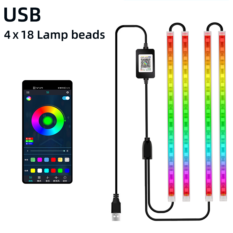 72 LED USB